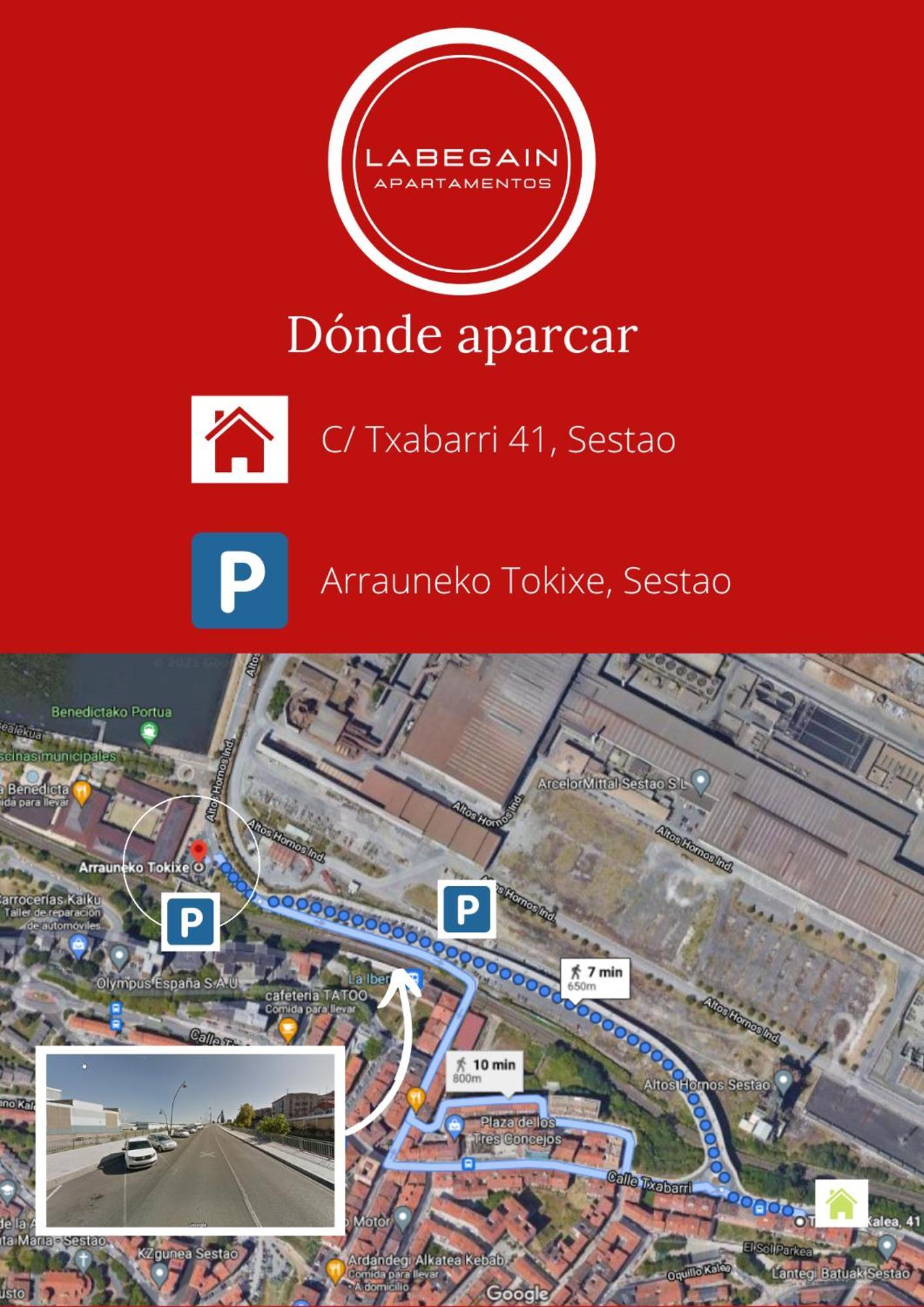 Apartamento Labegain 3 Sestao Exteriér fotografie
